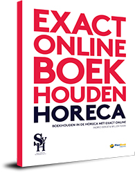 Omslag van Boekhouden voor de horeca met Exact-Online