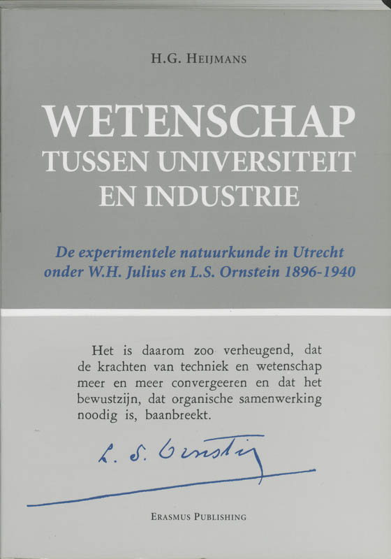 Omslag van Wetenschap tussen universiteit en industrie
