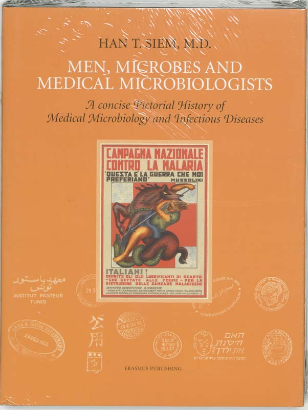 Omslag van Men, microbes and medical microbiologists