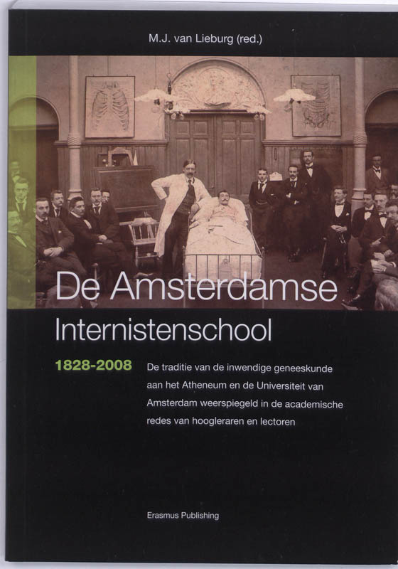 Omslag van De Amsterdamse Internistenschool 1828-2008
