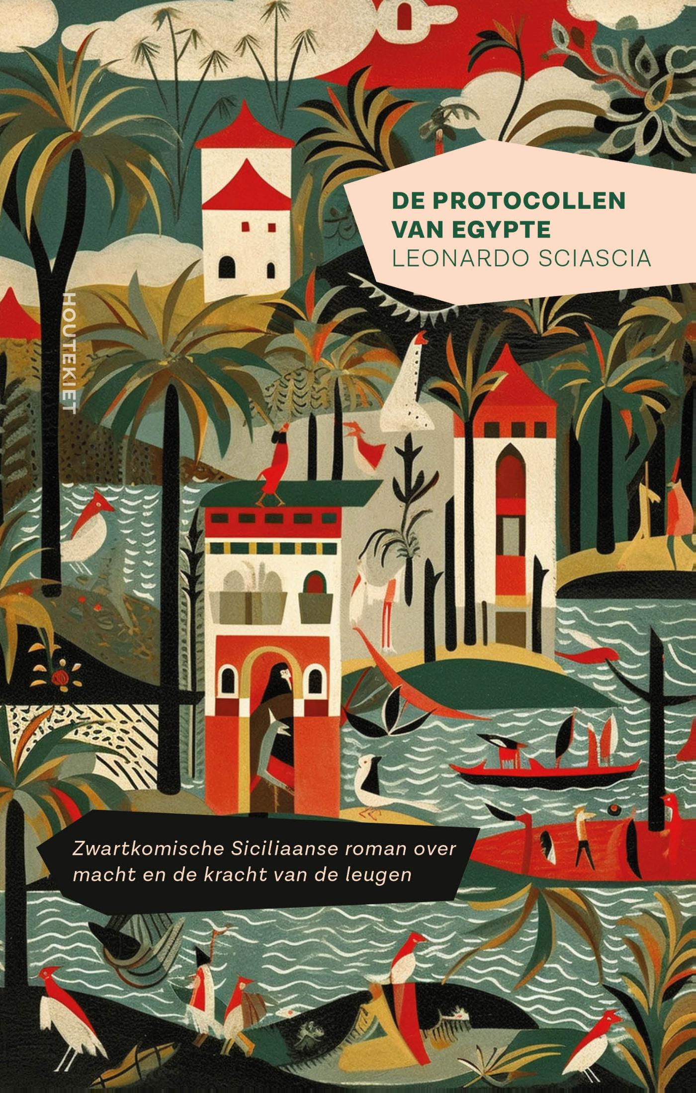 Omslag van De protocollen van Egypte