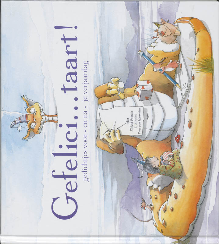 Omslag van Gefelici ... taart!