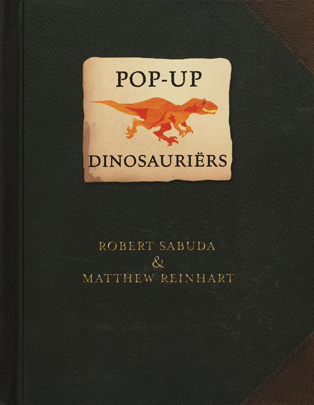 Omslag van Pop-up dinosauriers