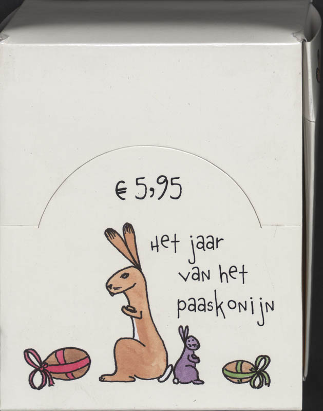 Omslag van Het jaar van het paaskonijn display 8 ex