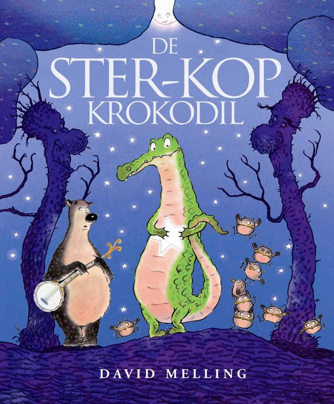 Omslag van De ster-kop krokodil