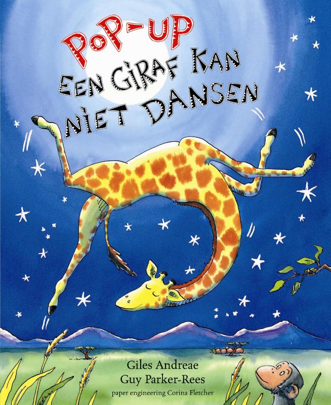 Omslag van Pop-up giraf kan niet dansen