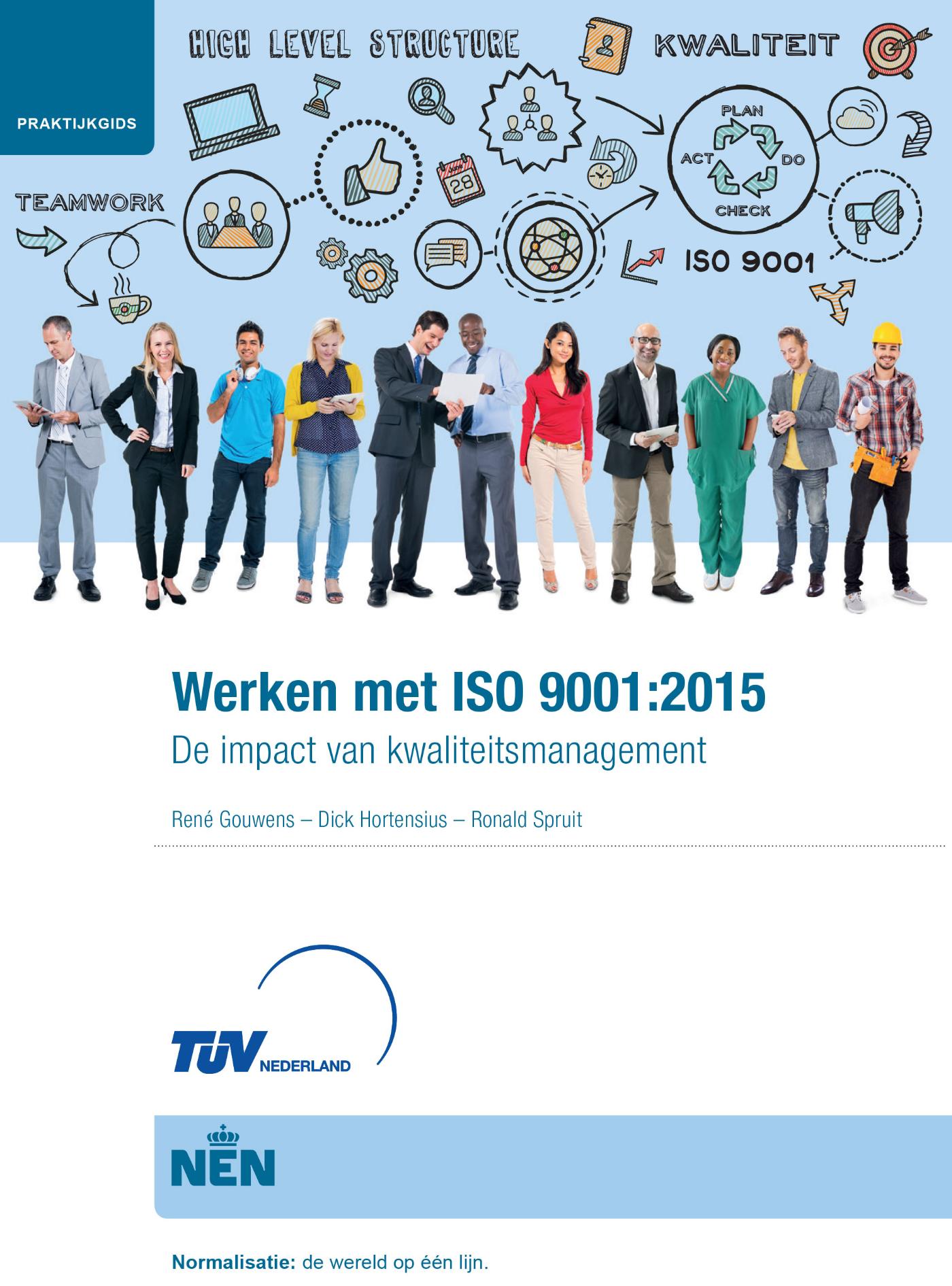Omslag van Werken met ISO 9001:2015