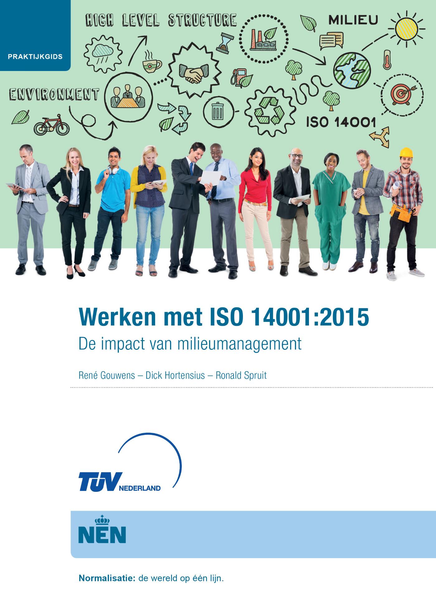 Omslag van Werken met ISO 14001:2015