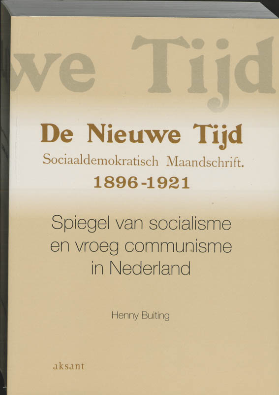 Omslag van De Nieuwe Tijd