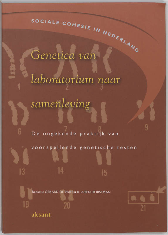 Omslag van Genetica van laboratorium naar samenleving