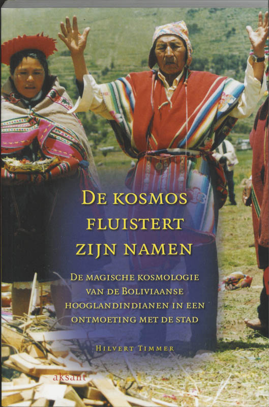 Omslag van De kosmos fluistert zijn namen