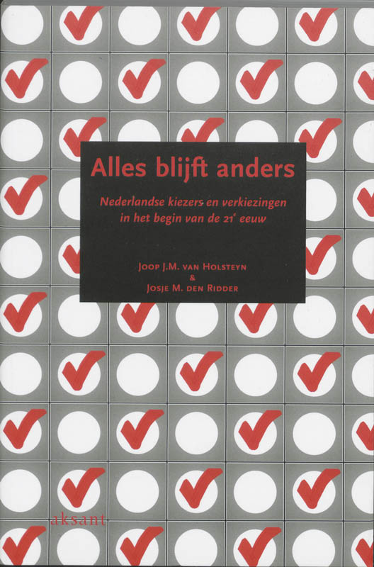 Omslag van Alles blijft anders