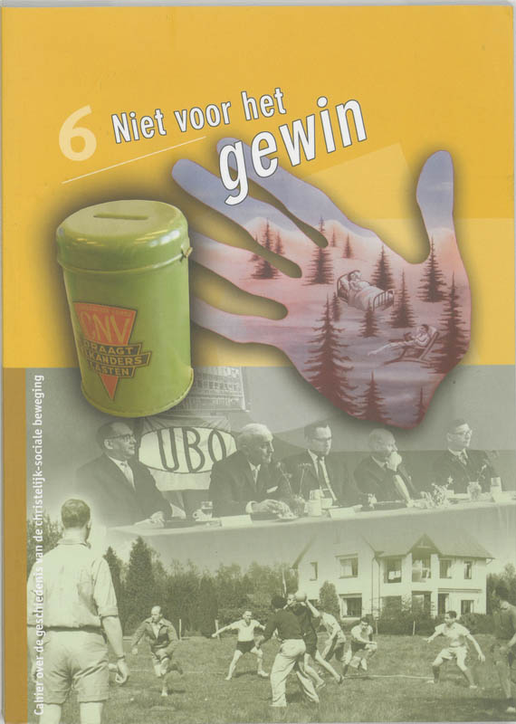 Omslag van Niet voor het gewin