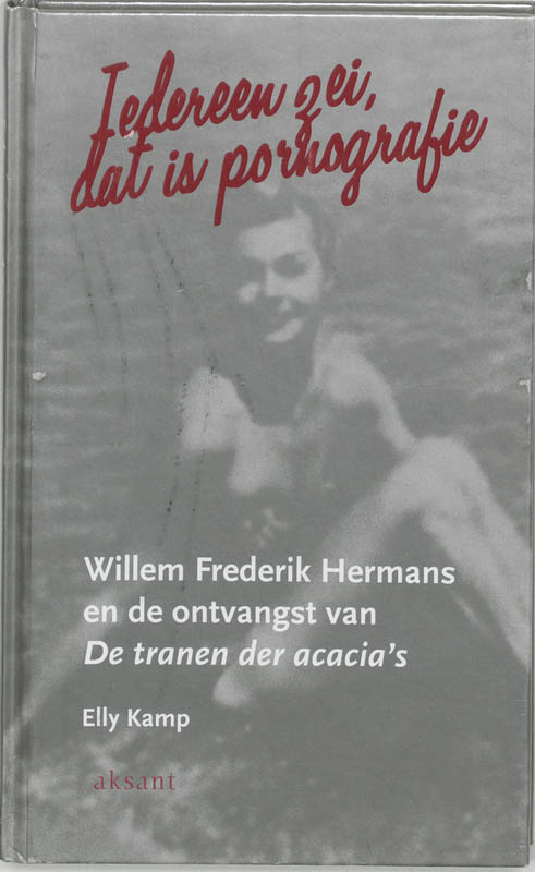 Omslag van Iedereen zei, dat is pornografie