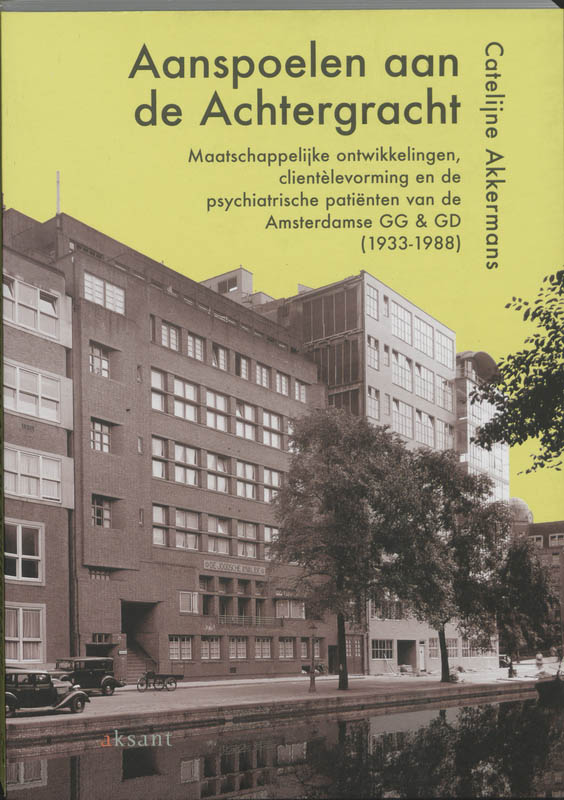 Omslag van Aanspoelen aan de Achtergracht