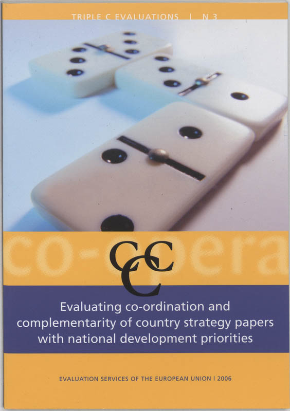 Omslag van Evaluating co-ordination and complementarity of country strategy papers with national development priorities