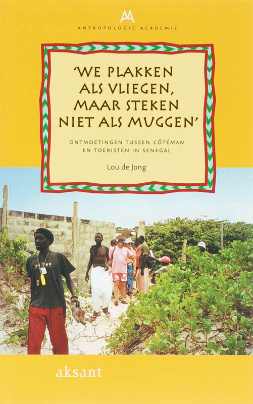 Omslag van We plakken als vliegen, maar steken niet als muggen