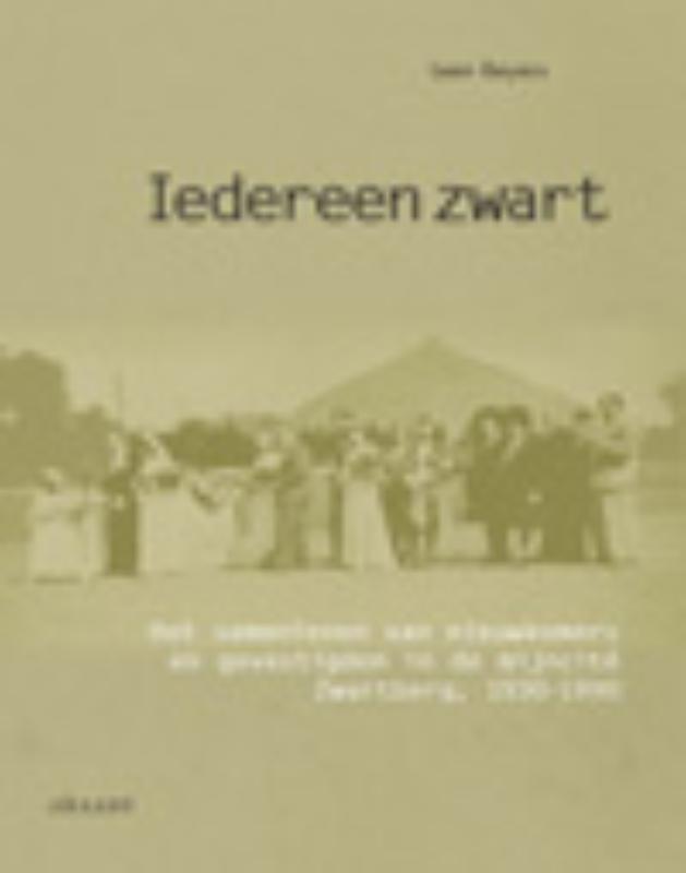 Omslag van Iedereen zwart