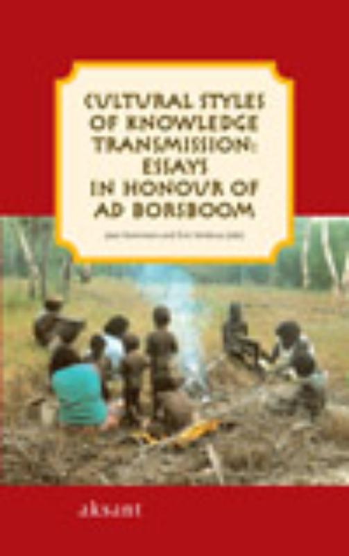 Omslag van Cultural styles of knowledge transmission