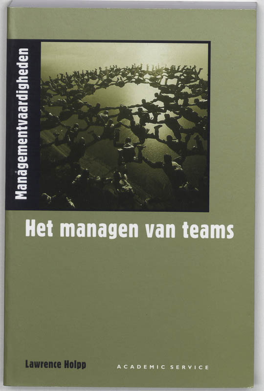 Omslag van Het managen van teams