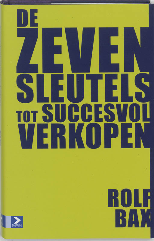 Omslag van De zeven sleutels tot succesvol verkopen