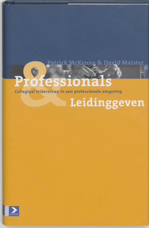 Omslag van Professionals & Leidinggeven