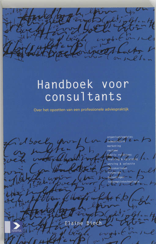 Omslag van Handboek voor consultants