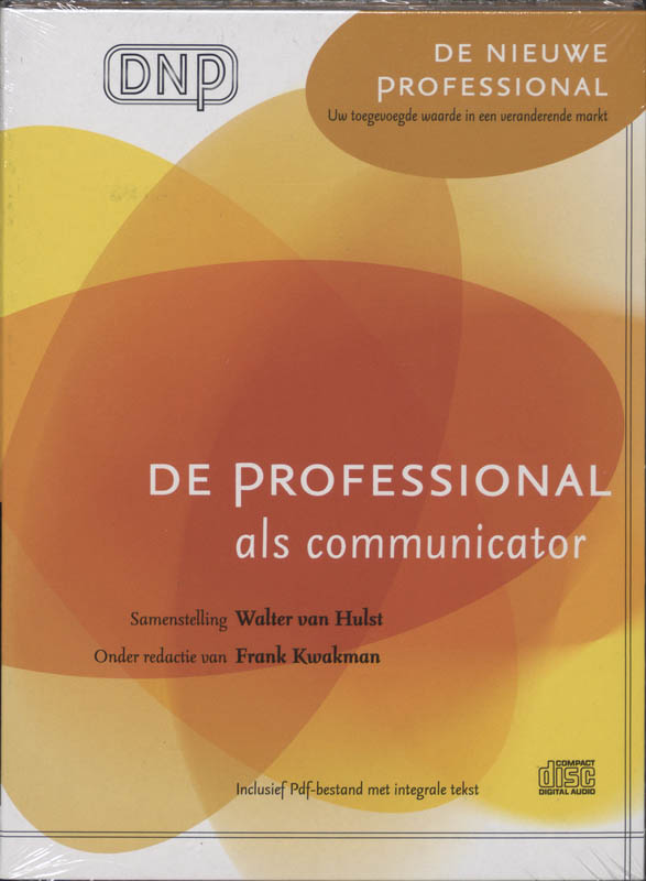 Omslag van De professional als communicator