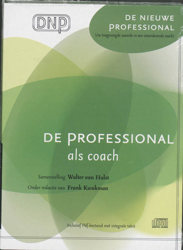Omslag van De professional als coach