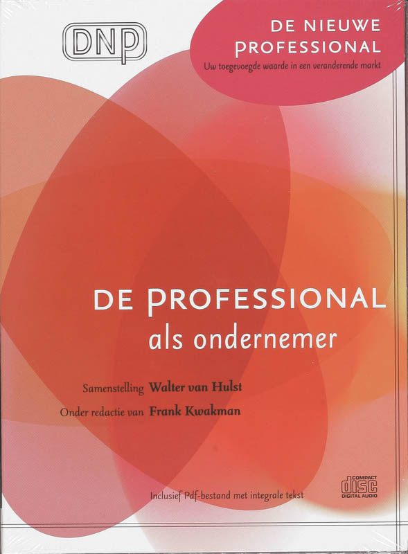 Omslag van De professional als ondernemer