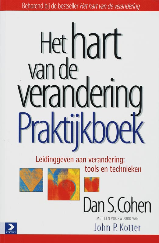 Omslag van Het hart van de verandering praktijkboek