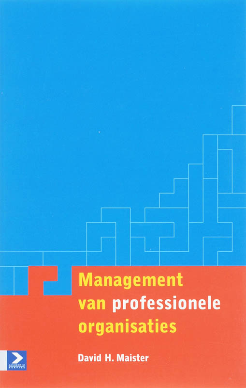Omslag van Management van professionele organisaties