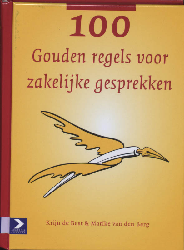 Omslag van 100 Gouden regels voor zakelijke gesprekken