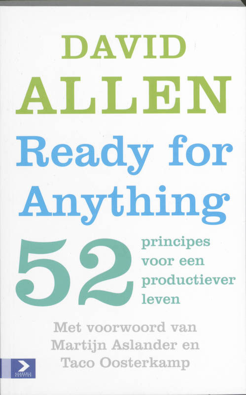 Omslag van Ready for Anything