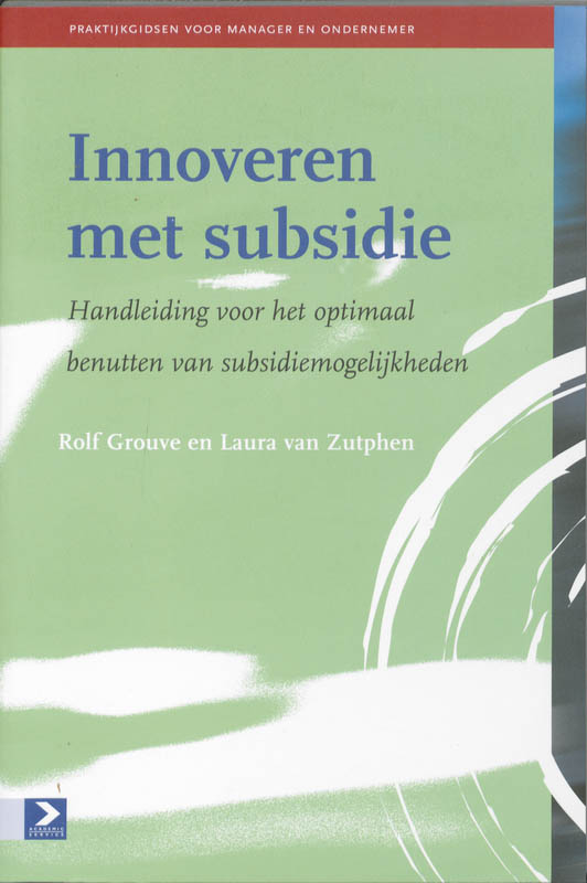 Omslag van Innoveren met subsidie