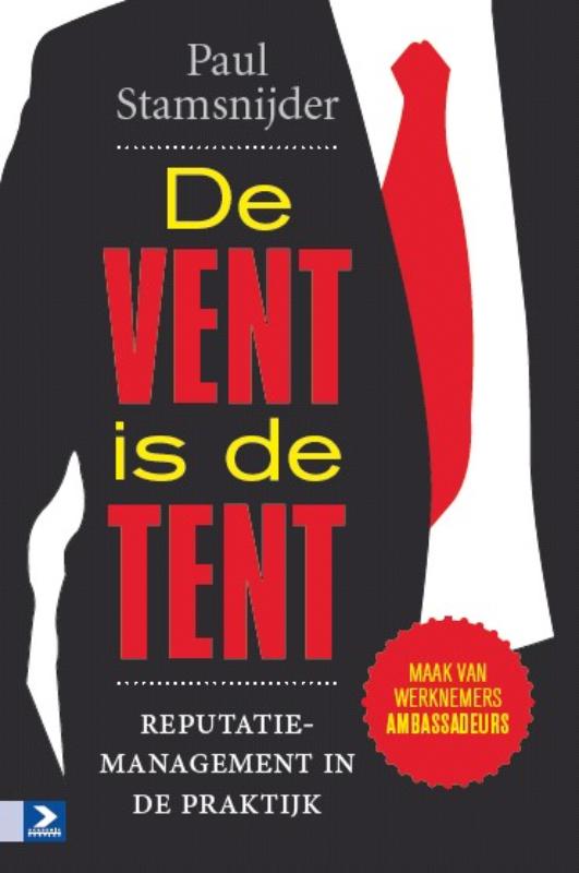 Omslag van De vent is de tent