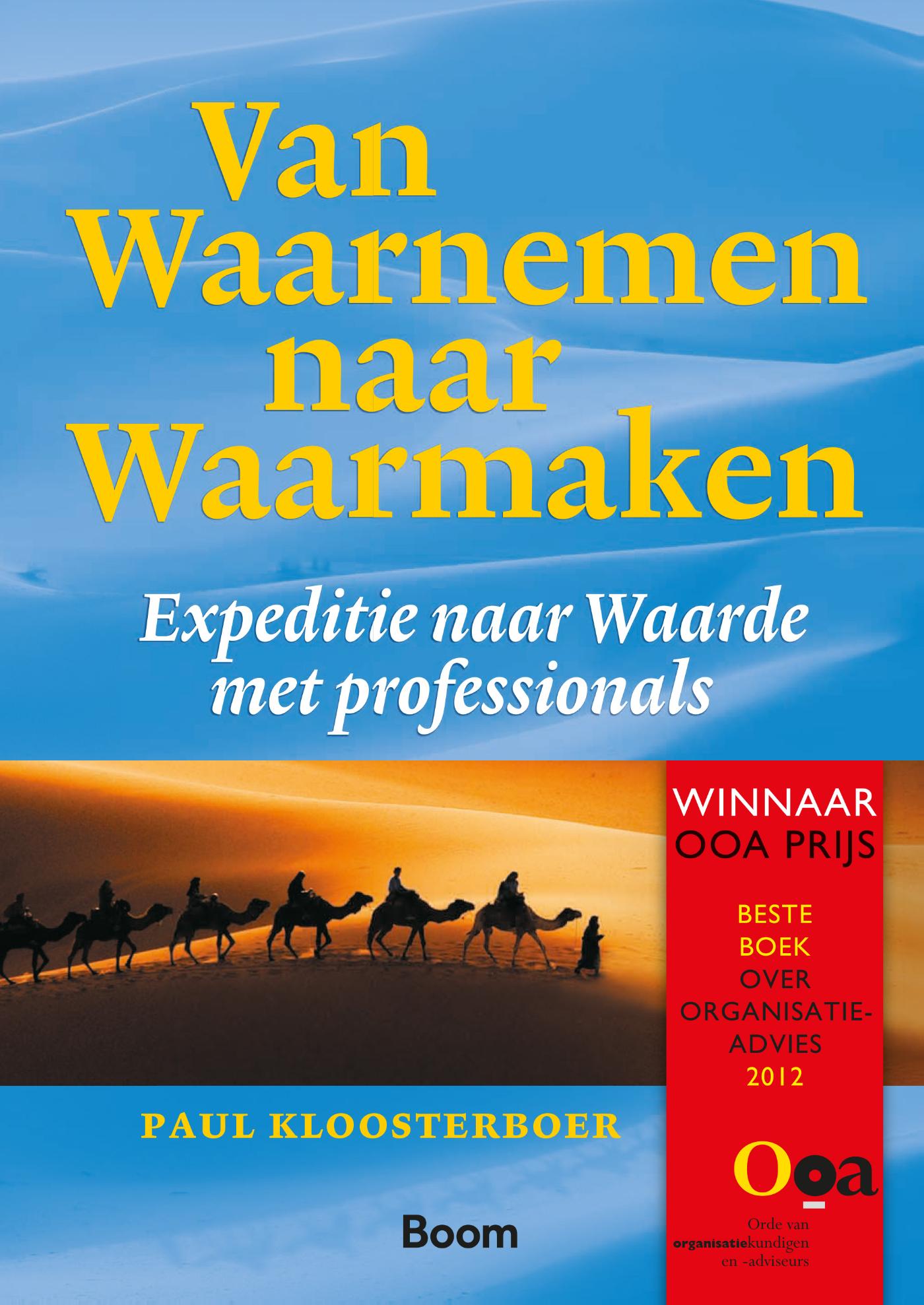Omslag van Van waarnemen naar waarmaken
