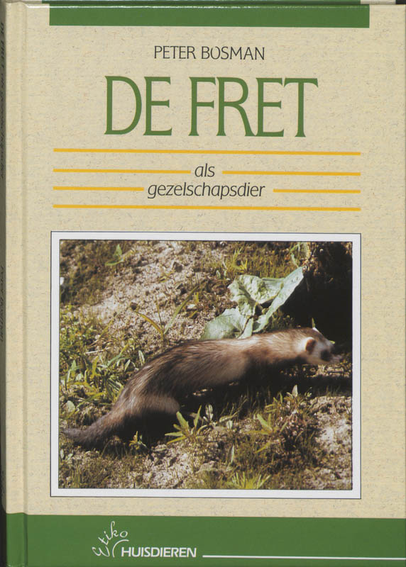 Omslag van De fret als gezelschapsdier