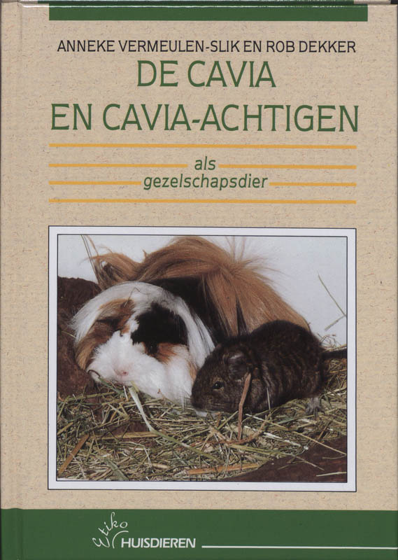 Omslag van De cavia en cavia-achtigen als gezelschapsdier