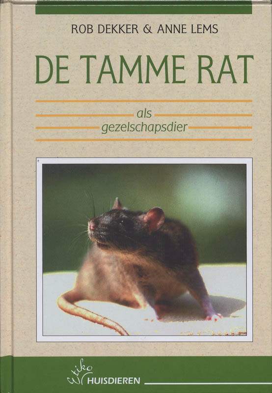 Omslag van De tamme rat als gezelschapsdier