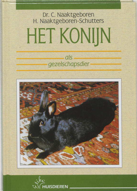 Omslag van Het konijn als gezelschapsdier