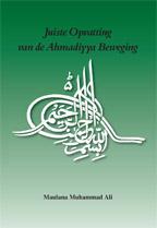 Omslag van Juiste opvatting van de ahmadiyya beweging