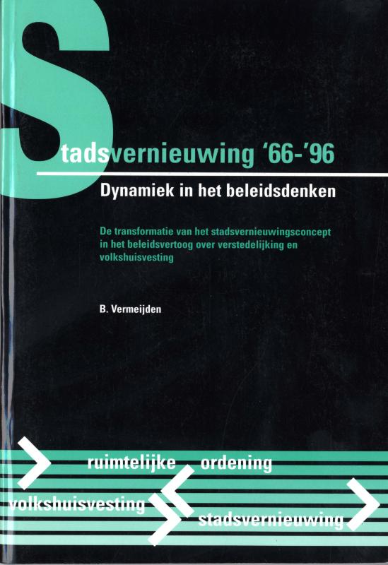 Omslag van Stadsvernieuwing '66-'96