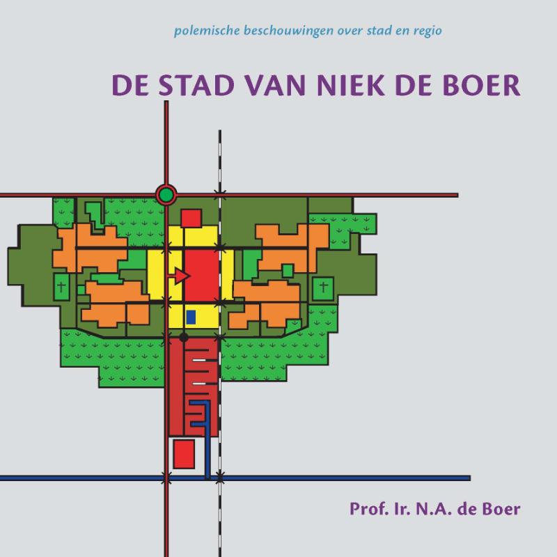 Omslag van De stad van Niek de Boer