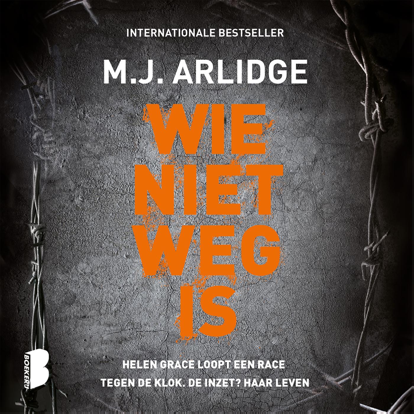 Omslag van Wie niet weg is
