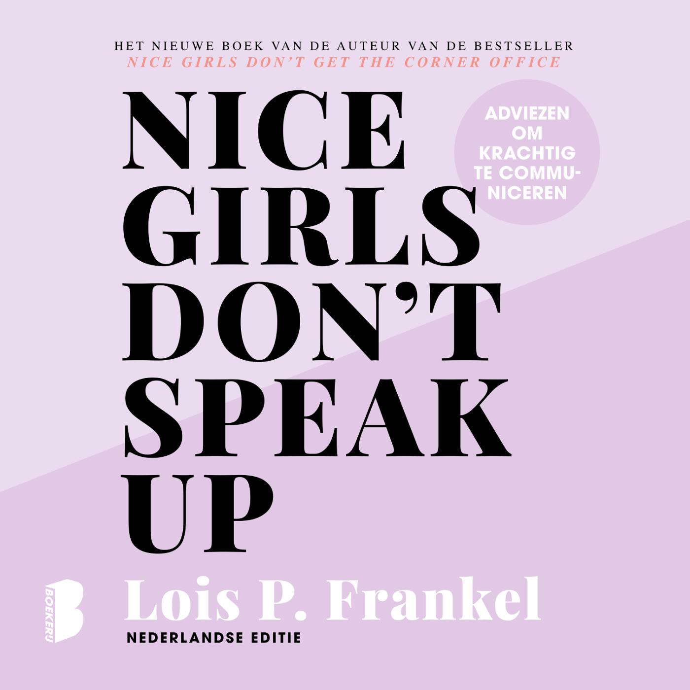 Omslag van Nice girls don't speak up
