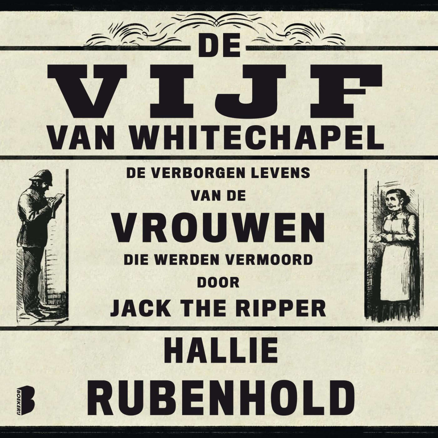 Omslag van De vijf van Whitechapel