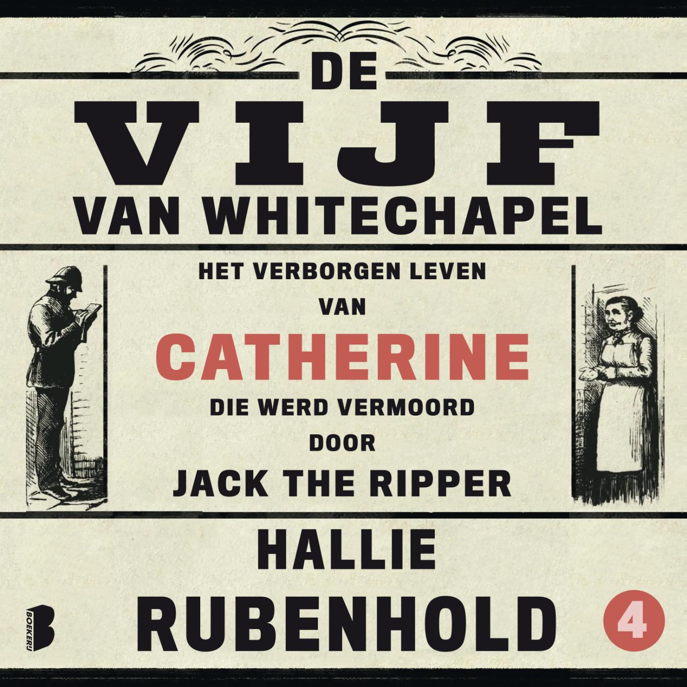 Omslag van Het verborgen leven van Catherine, die werd vermoord door Jack the Ripper