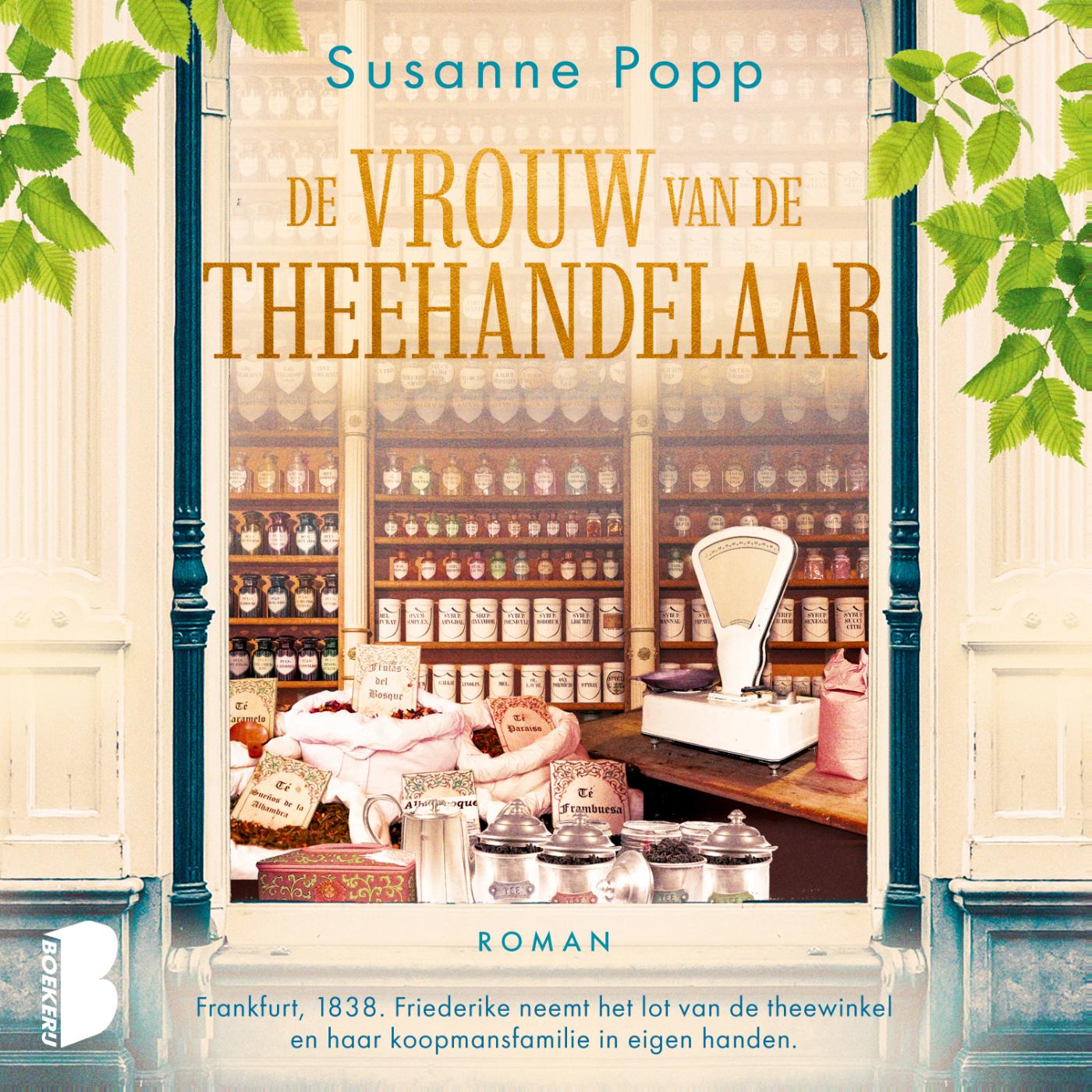 Omslag van De vrouw van de theehandelaar