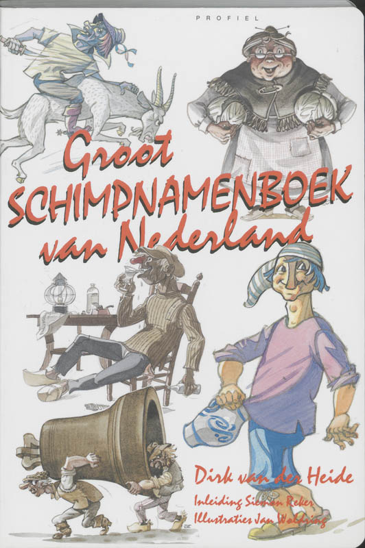 Omslag van Groot schimpnamenboek van Nederland